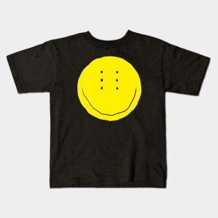 Six-Eyed Smiley Face Kids T-Shirt